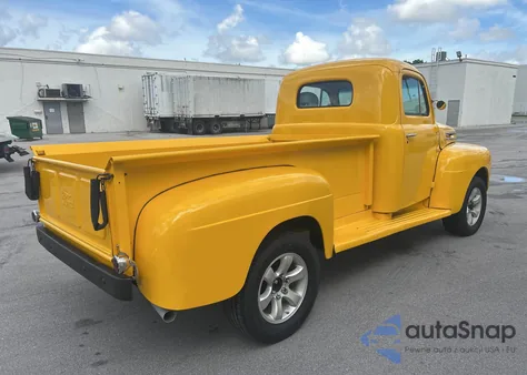 1950 Ford F1 from USA, damaged, VIN 98RC443128